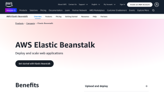 AWS Elastic Beanstalk screenshot 1